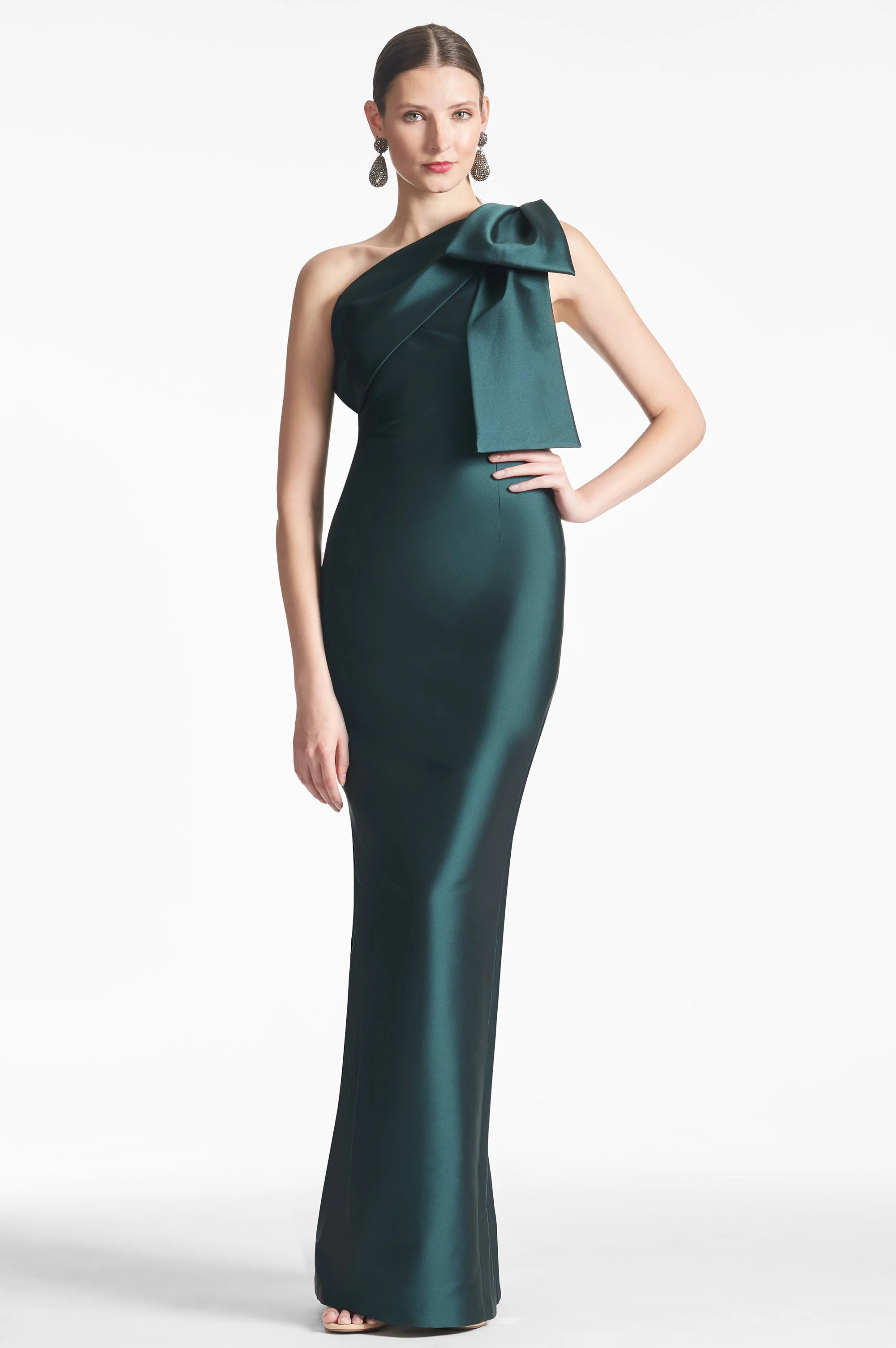 Bonnie Gown - Forest Green | Sachin and Babi
