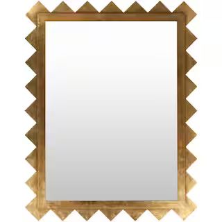 Artistic Weavers Large Rectangle Gold Contemporary Mirror (45 in. H x 57 in. W) S00151051904 - Th... | The Home Depot