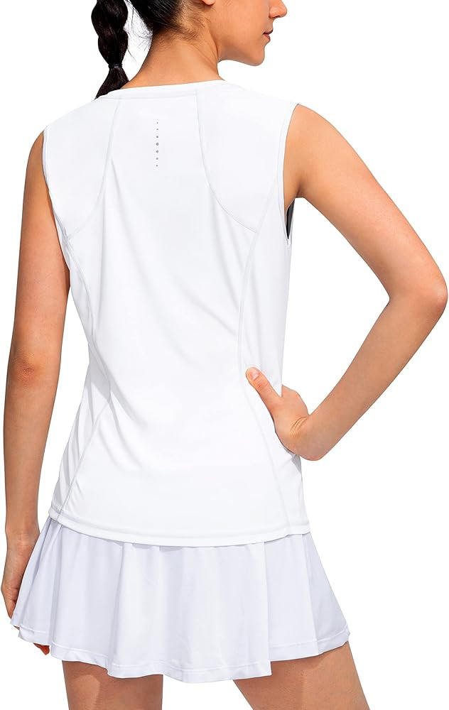 YYV Women's Workout Tank Tops Lightweight Sleeveless Shirts for Women Loose Fit Tops for Athletic... | Amazon (US)