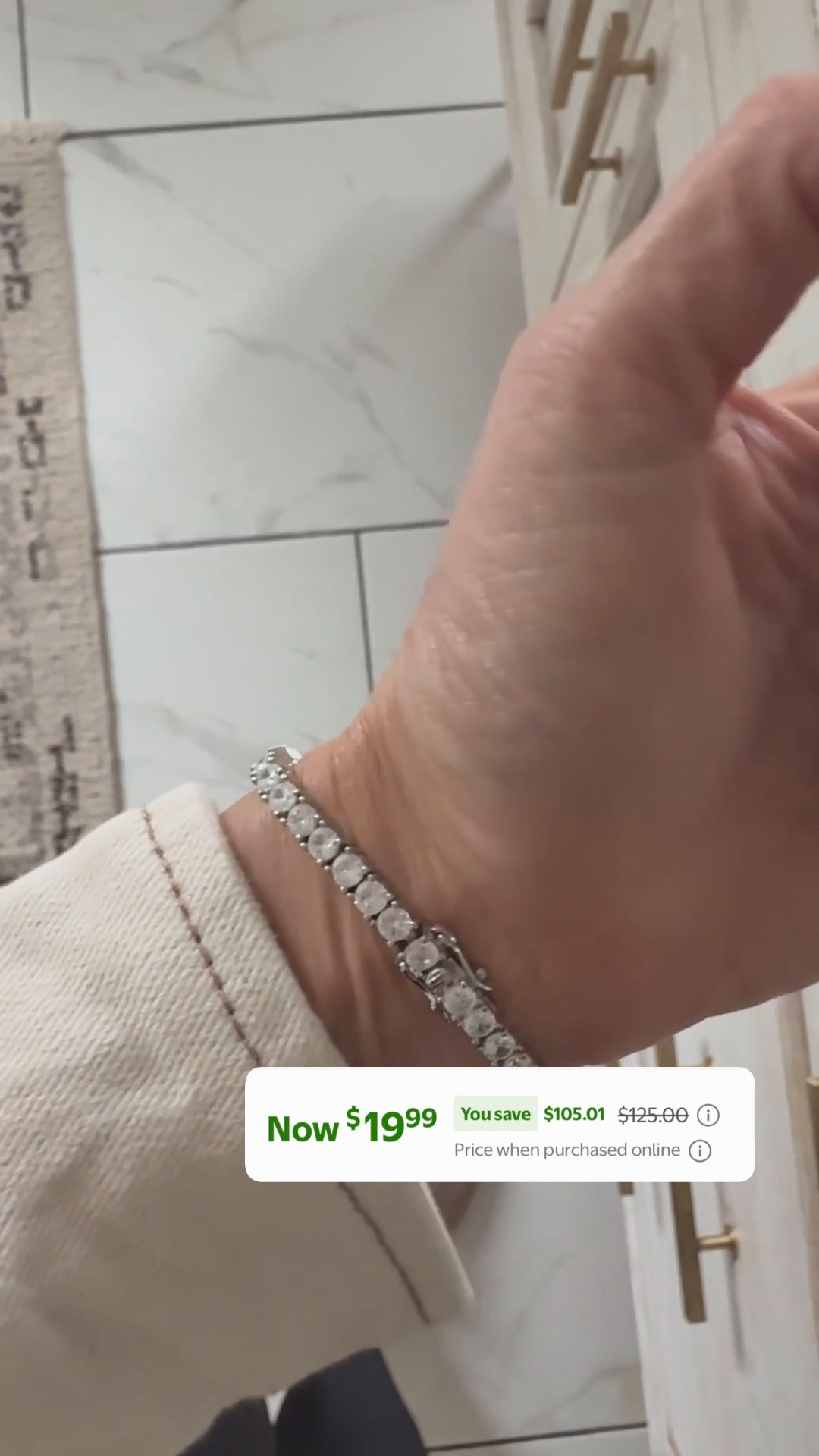 Great price for tennis bracelet 

#LTKGiftGuide #LTKHoliday