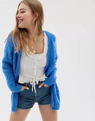 Only cable knit cardigan | ASOS US