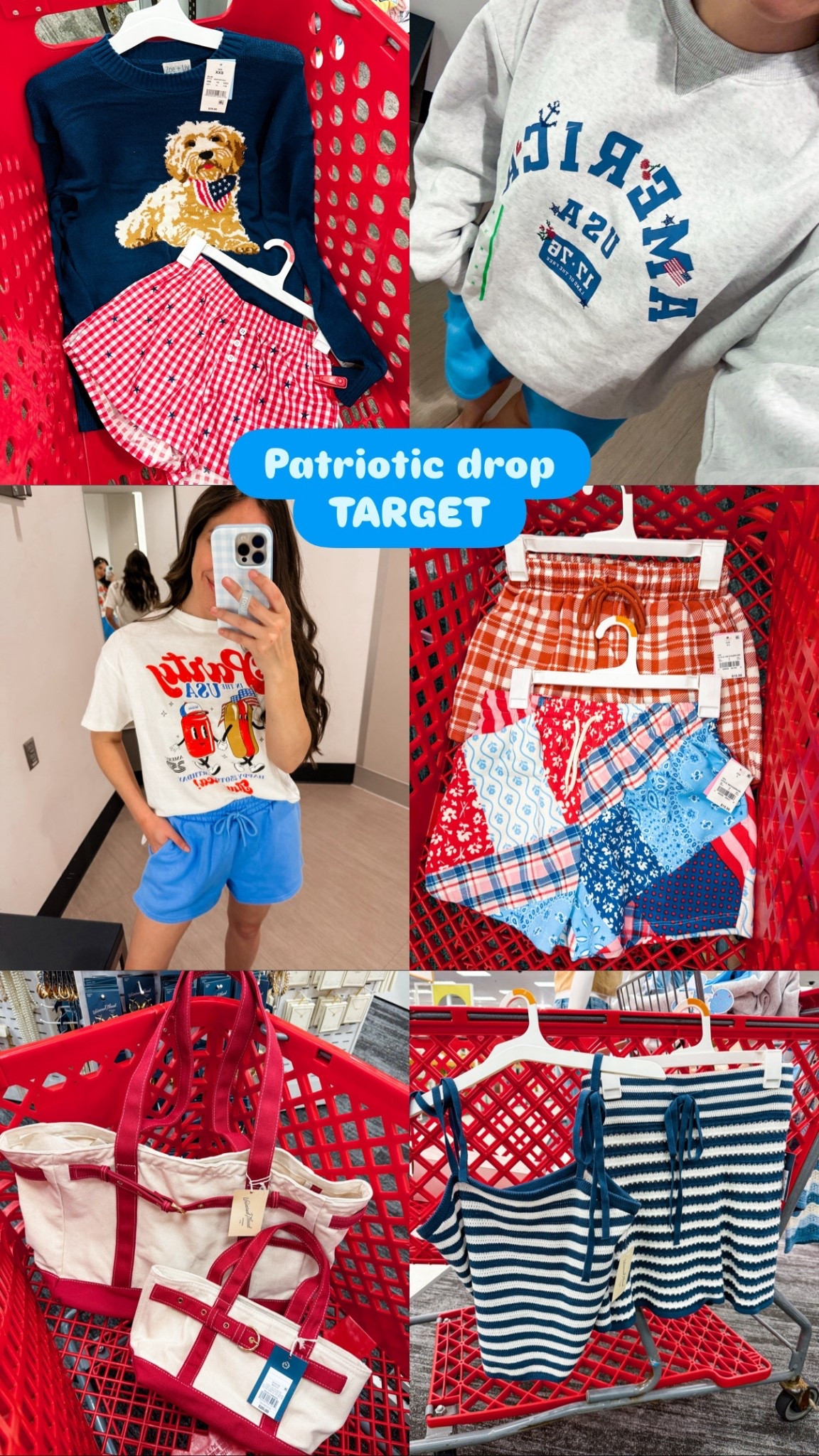 Patriotic drop from @Target 

#LTKmomlife #LTKootd #LTKgrwm