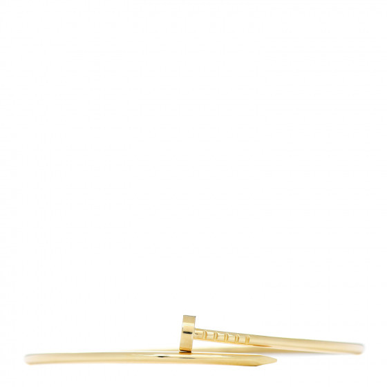 CARTIER 18K Yellow Gold Small Juste Un Clou Bracelet 19 | FASHIONPHILE | FASHIONPHILE (US)