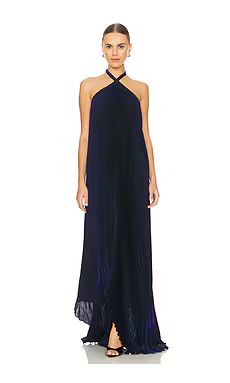 L'IDEE Deesse Gown in Midnight Shimmer from Revolve.com | Revolve Clothing (Global)