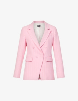Pinstripe stretch-woven blazer | Selfridges