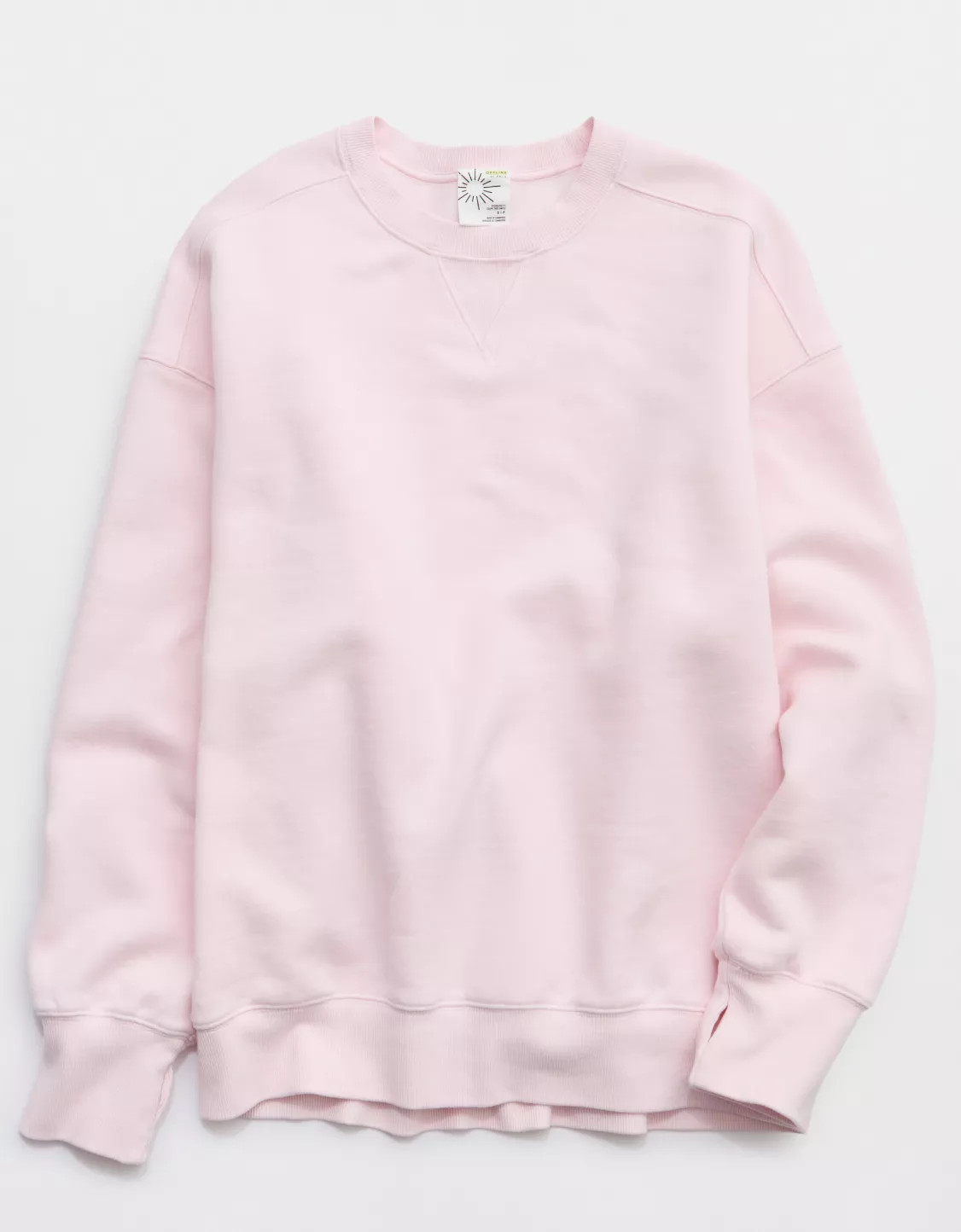 OFFLINE By Aerie Cloud Fleece Oversized Crewneck Sweatshirt | Aerie