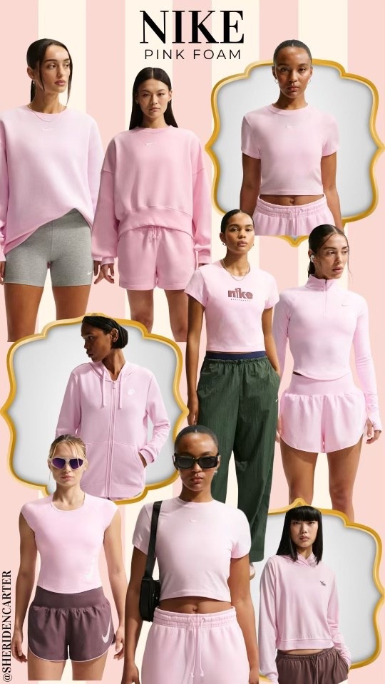 NIKE has a BRAND NEW COLOR………<3 PINK FOAM!!! The softest prettiest pink EVER! Perfect for Valentines or any other girlie day 👯‍♀️

#LTKootd #LTKValentine #LTKActive