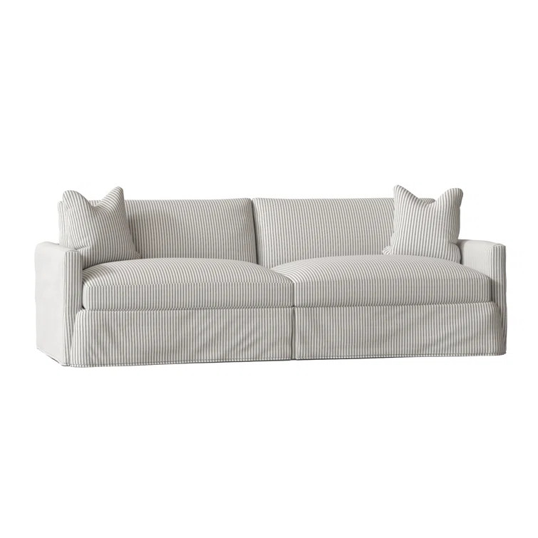 Kian 94'' Slipcovered Down Filled Sofa | Birch Lane
