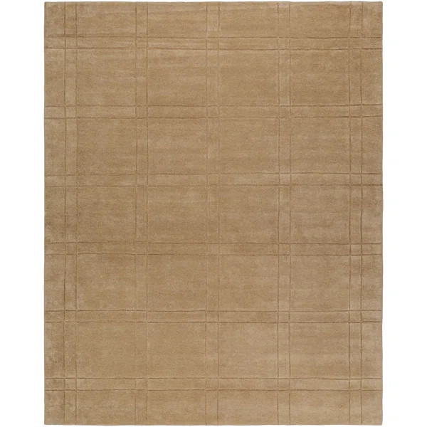 Kayson Tan Hand Tufted Area Rug | Wayfair North America
