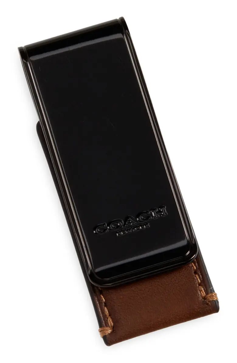COACH Leather Money Clip | Nordstrom | Nordstrom