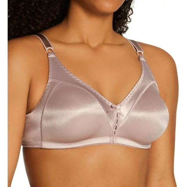 Women's Bali 3820 Double Support Cool Comfort Wirefree Bra (Evening Blush 34DD) | Walmart (US)