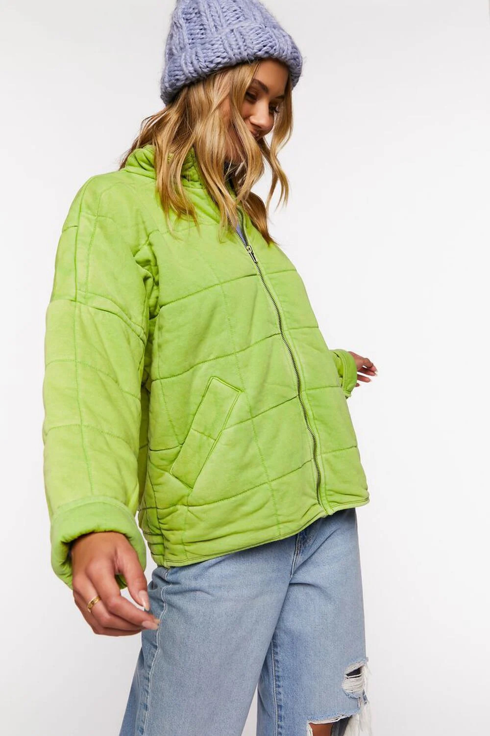 Quilted Zip-Up Jacket | Forever 21 (US)
