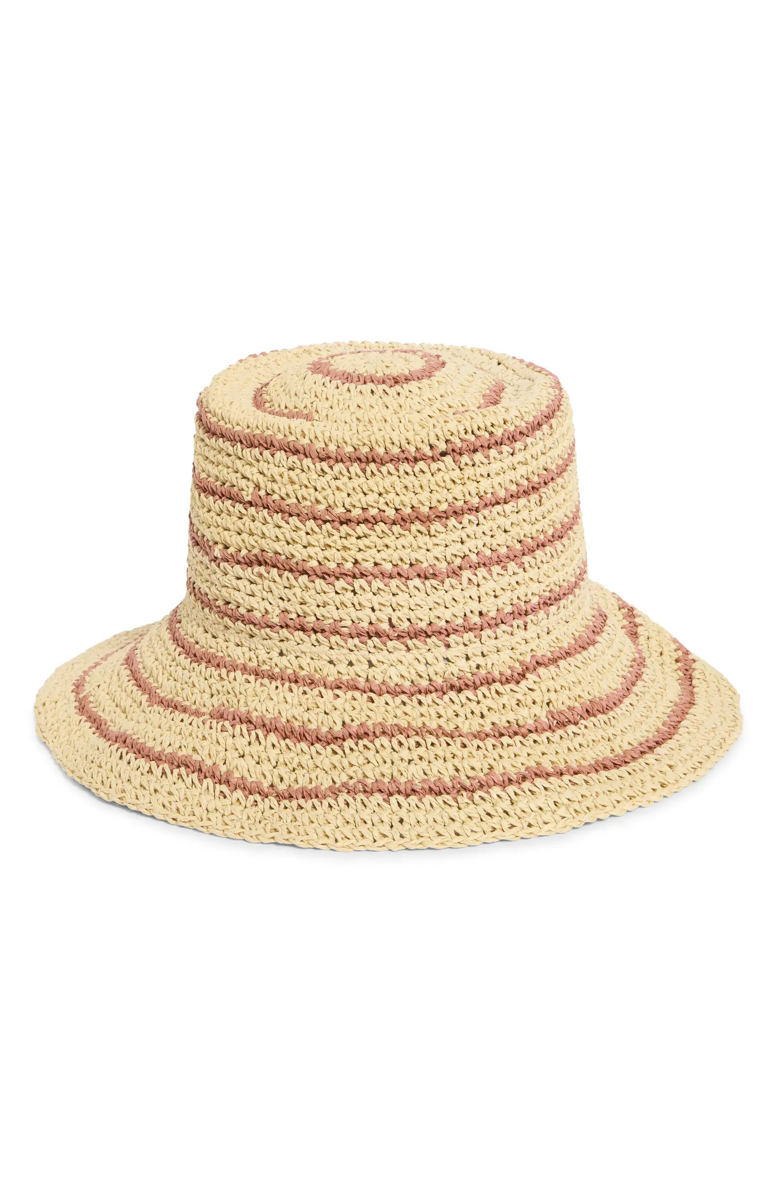 Stripe Packable Lantern Hat | Nordstrom