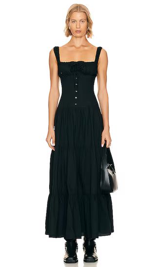 Heart Shaped Maxi in Onyx | Revolve Clothing (Global)