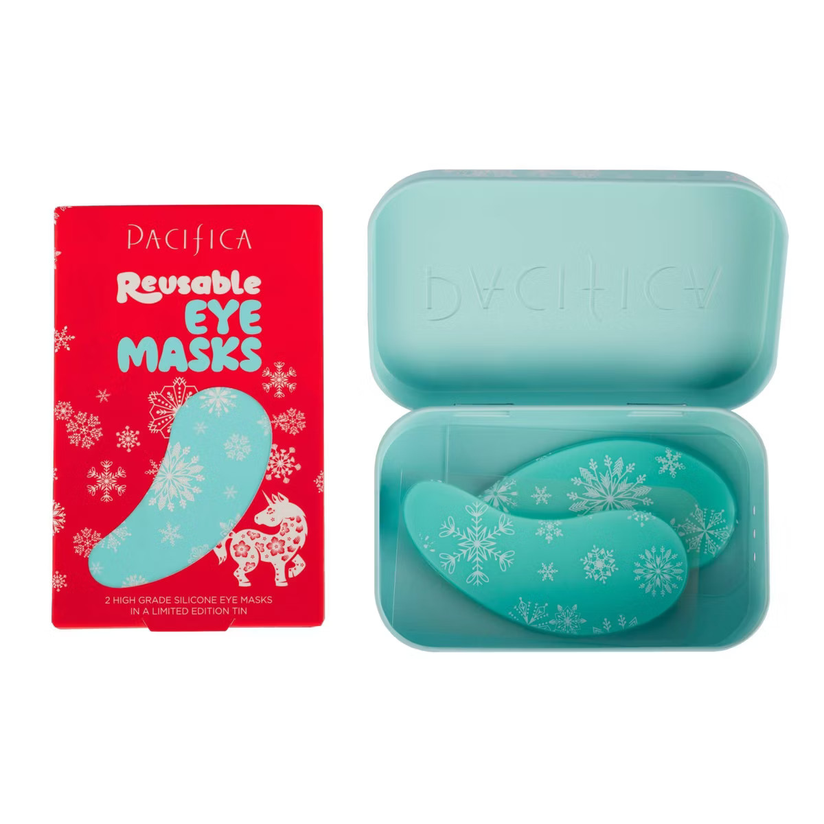 Pacifica Holiday Mini Reusable Eye Patches | Target