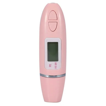 1Pc Fashion LCD Display Body Skin Oil Water Moisture Tester Analyzer Skin Sensor Meter Pink | Walmart (US)