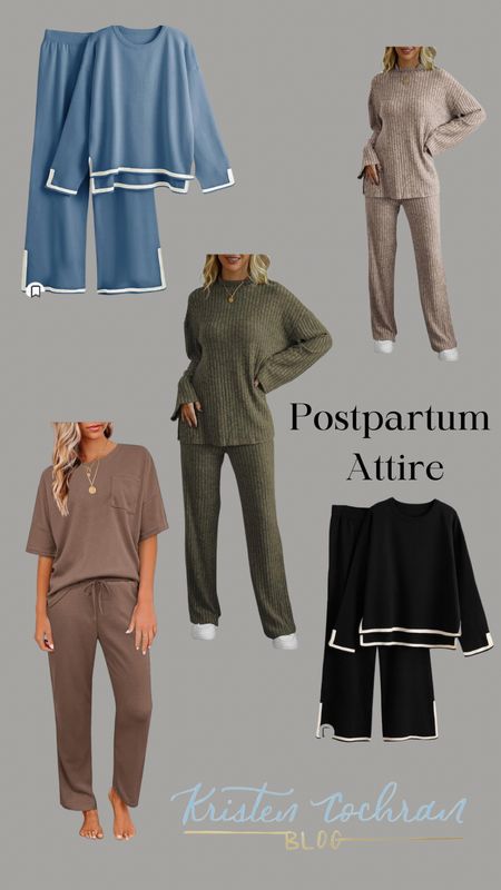 Postpartum outfit attire // winter loungewear 

#LTKstyletip #LTKbaby #LTKfindsunder50