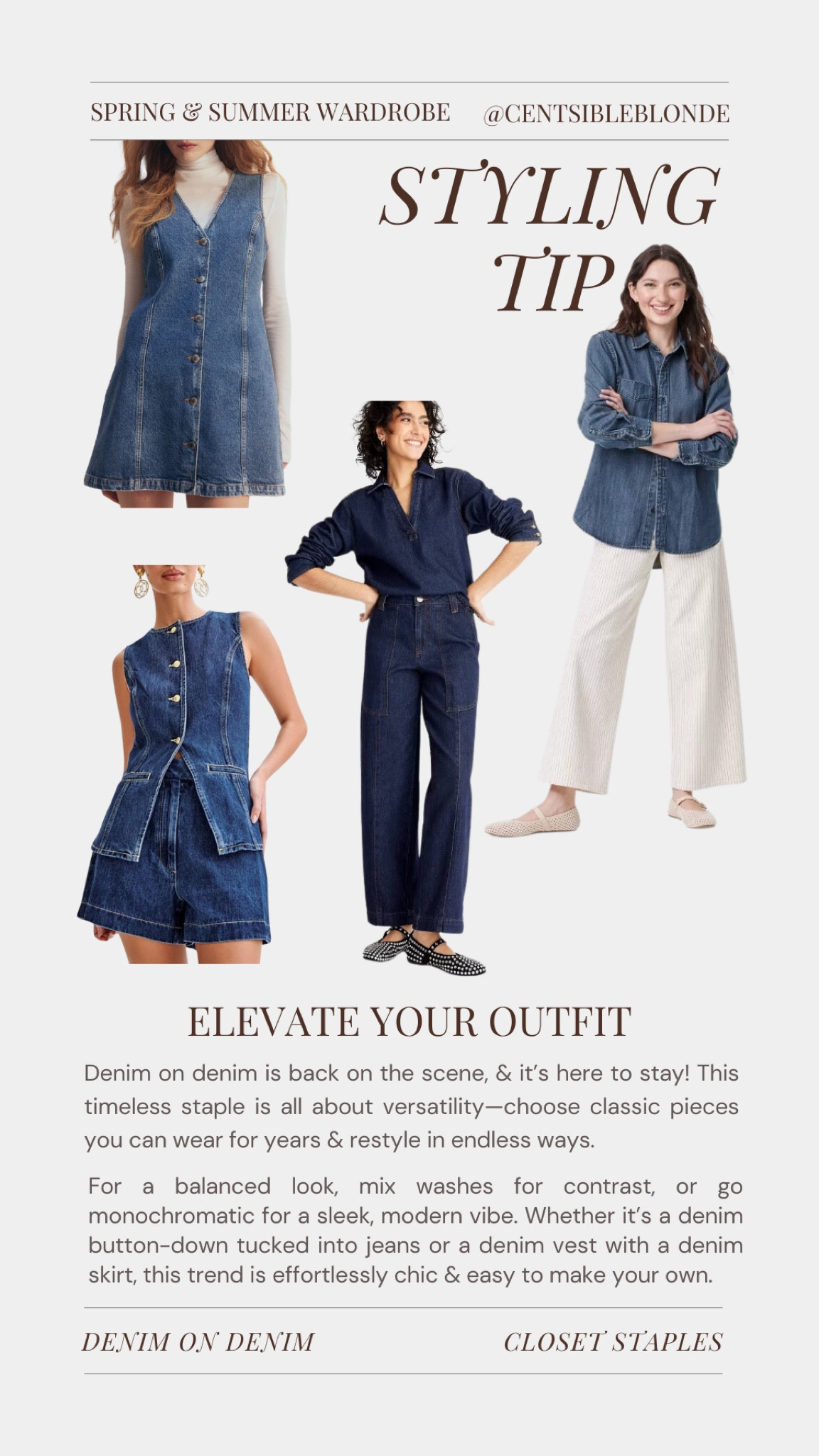 denim on denim, denim matching set, denim dress, denim top, denim jeans, denim button up, target style, target outfit, Amazon style, Amazon outfit, stalling tip, spring trend, spring wardrobe, summer wardrobe, summer style, spring style, summer wardrobe

#LTKMostLoved #LTKStyleTip #LTKFindsUnder50