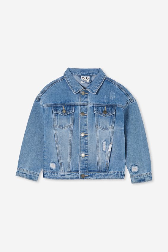 Emmy Oversized Denim Jacket | Cotton On (ANZ)