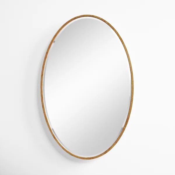Russell Oval Metal Wall Mirror | Wayfair North America
