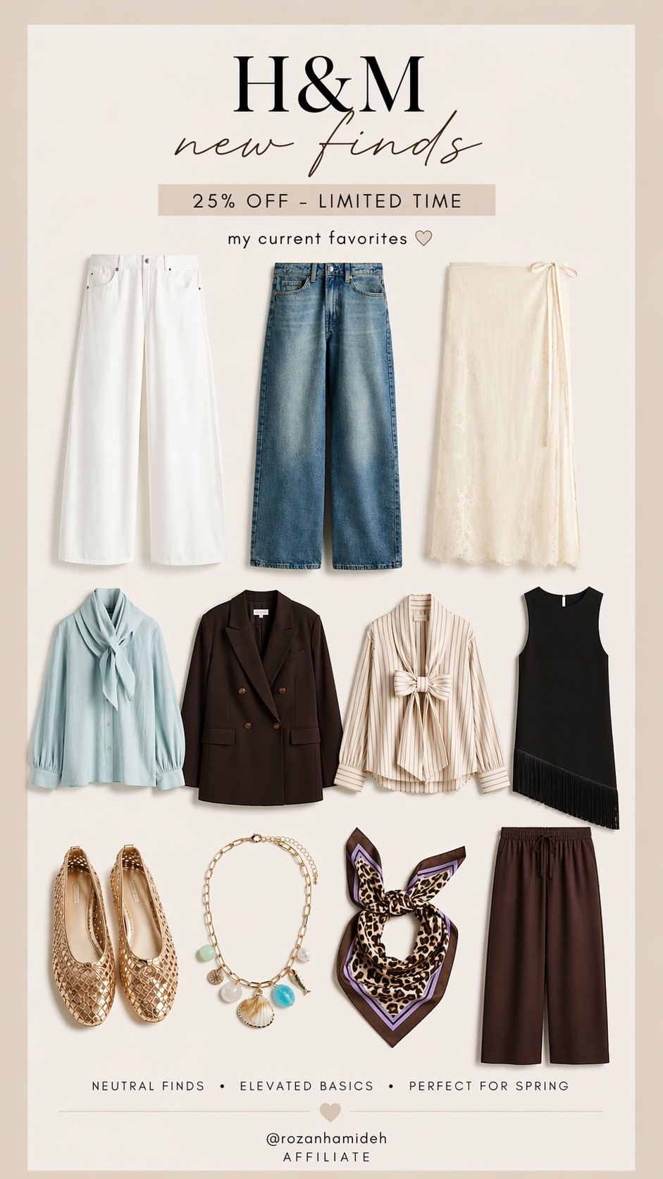 h&m is 25% off right now and I feel like these pieces go with everything 😭
simple, easy, and just work every time
which one is your favorite? 🤍

#LTKootd #LTKSaleAlert