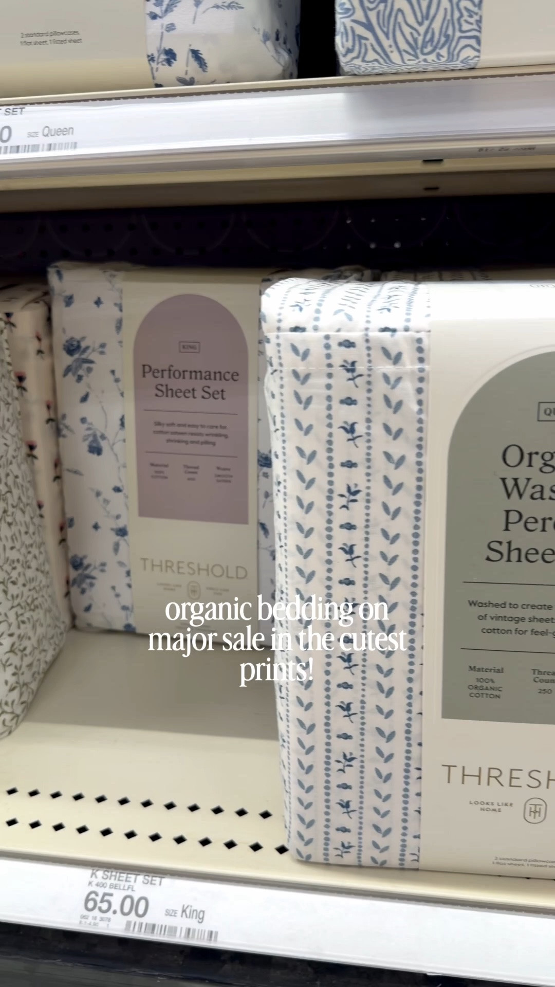 Organic percale sheets 30% off at target- cute prints that look high end!

#LTKmomlife #LTKHome #LTKSeasonal