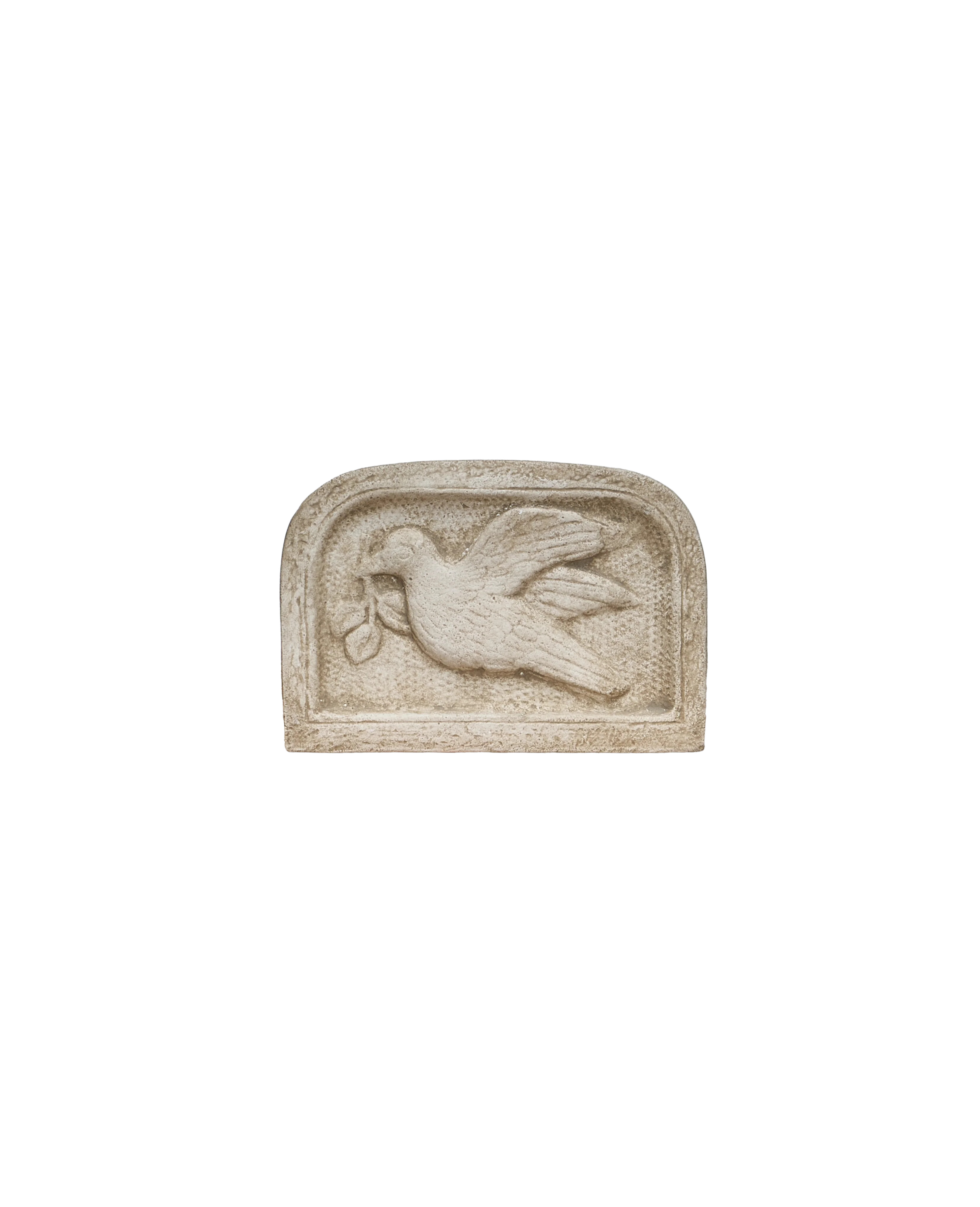 Cast Dove Plaque | Statues & Art | OLIVE ATELIERS | Olive Ateliers