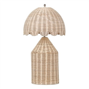 Willa Rattan Table Lamp | Cymax