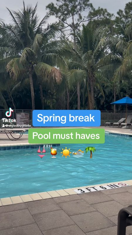 Pool essentials for spring break and summer. xoxo 

#LTKSeasonal #LTKswim #LTKtravel