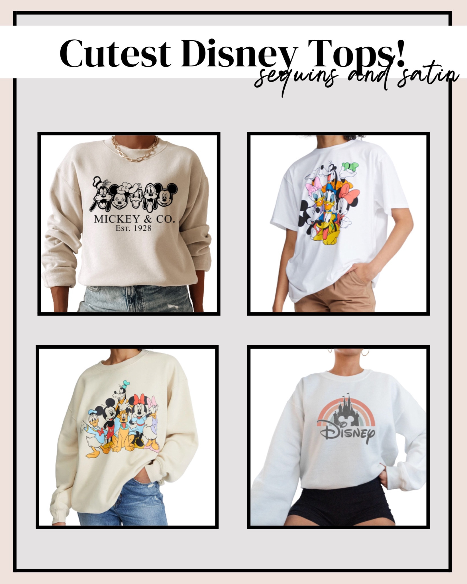 Cute Disney outfits women’s!
