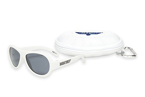Babiators Gift Set - Wicked White Original Sunglasses (Ages 3-7+) and Cloud Case | Amazon (US)