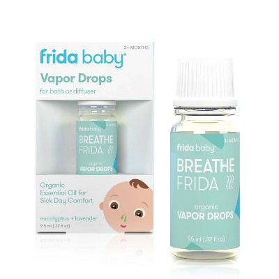Frida Baby Breathefrida Vapor Bath Drops for Sick Day Comfort - 0.32 fl oz: Alcohol-Free, Liquid Bath Soaks | Target