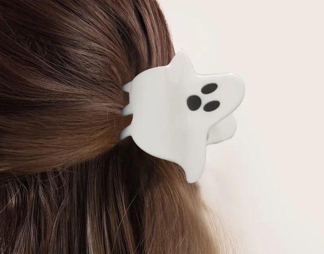 Cute Ghost Hair Clip for Halloween, Halloween Decor, Halloween Hair Pin, Ghost Hair Clips, Hallow... | Etsy (US)