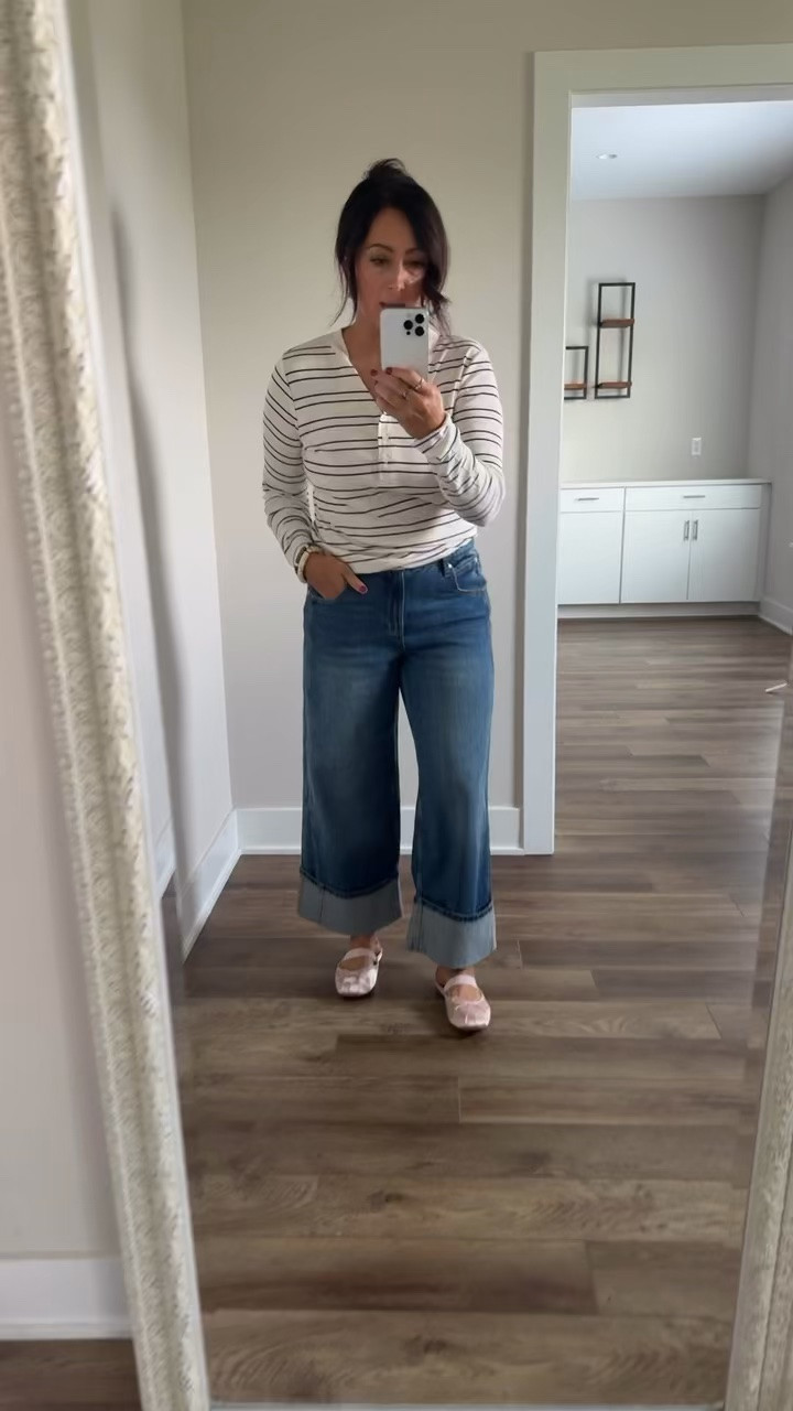 New fall finds @Walmart $13 ribbed stretchy henley. A great fall basic - size medium.

#LTKootd #LTKSeasonal #LTKdayinmylife