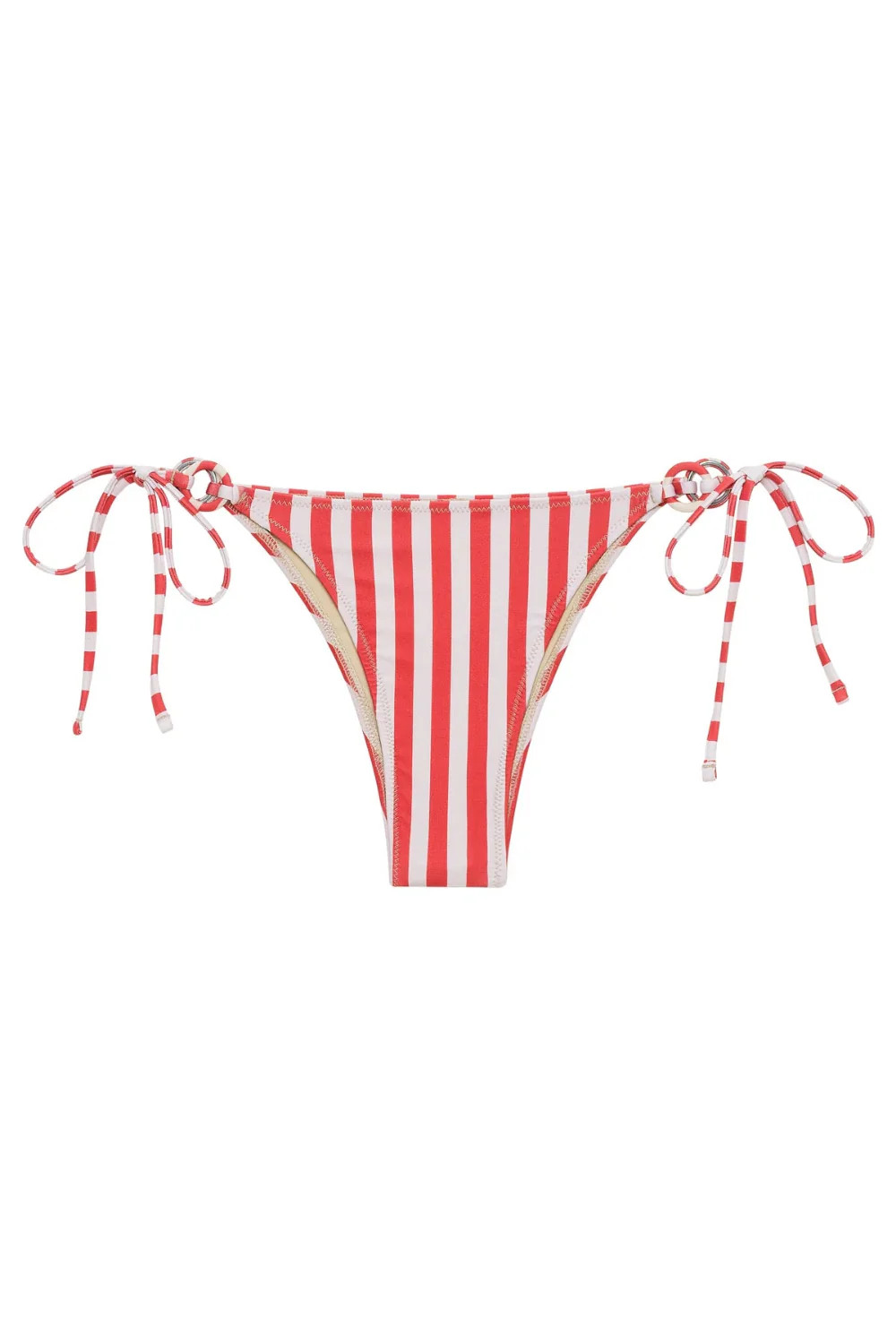 Lily Bikini Bottom Red Stripe | Curio