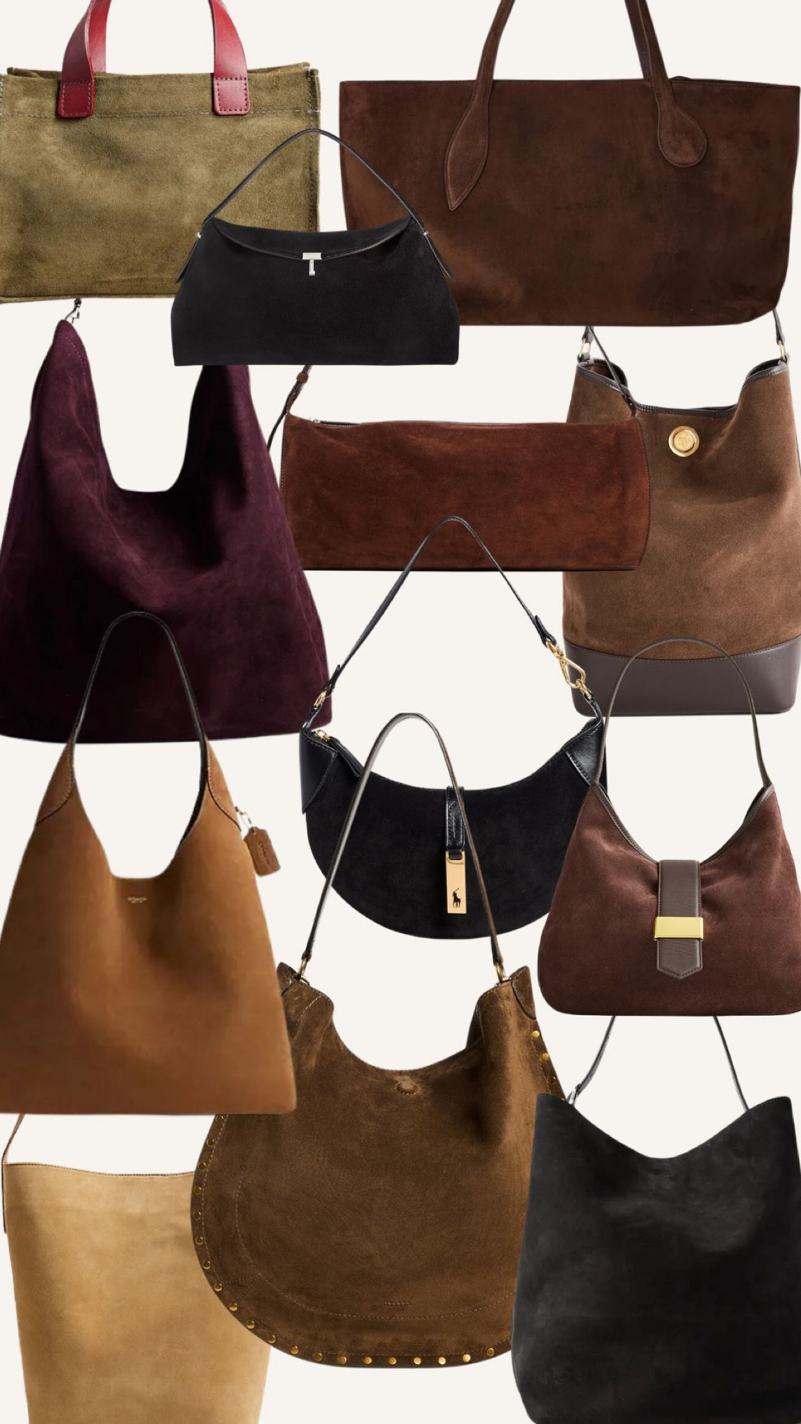 TRENDING FOR FALL: SUEDE BAGS

More suede for fall, but a suede bag is a simple way to stay current without feeling overly trendy. I love a suede bag/suede jacket combo - the epitome of a chic fall outfit. I’m personally gravitating towards a hobo style or an big, sloppy, slouchy tote. 

#LTKStyleTip #LTKNYFW #LTKItBag