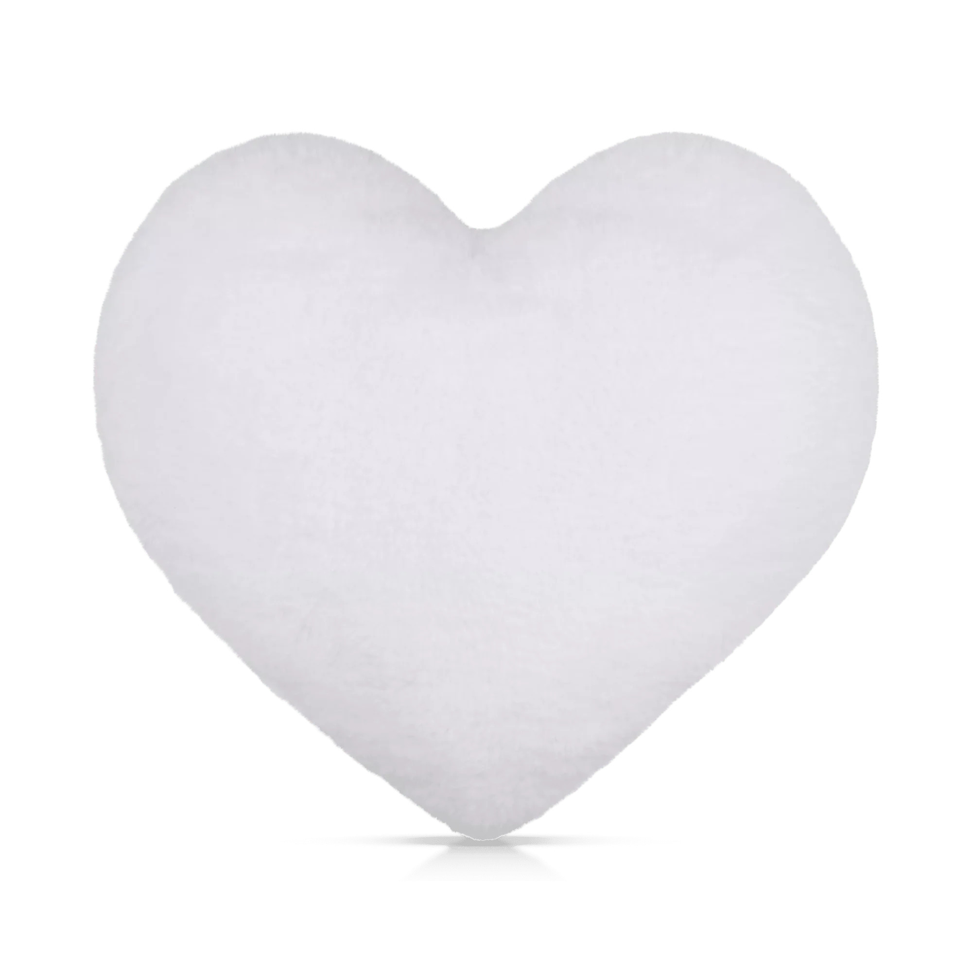 Wila Heart-Shaped Decorative Pillow White Bouclair | Bouclair