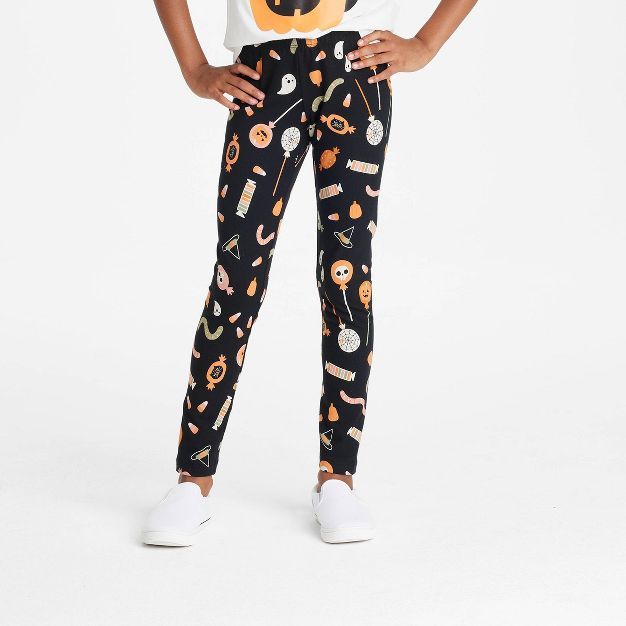 Girls' Halloween Leggings - Cat & Jack™ | Target