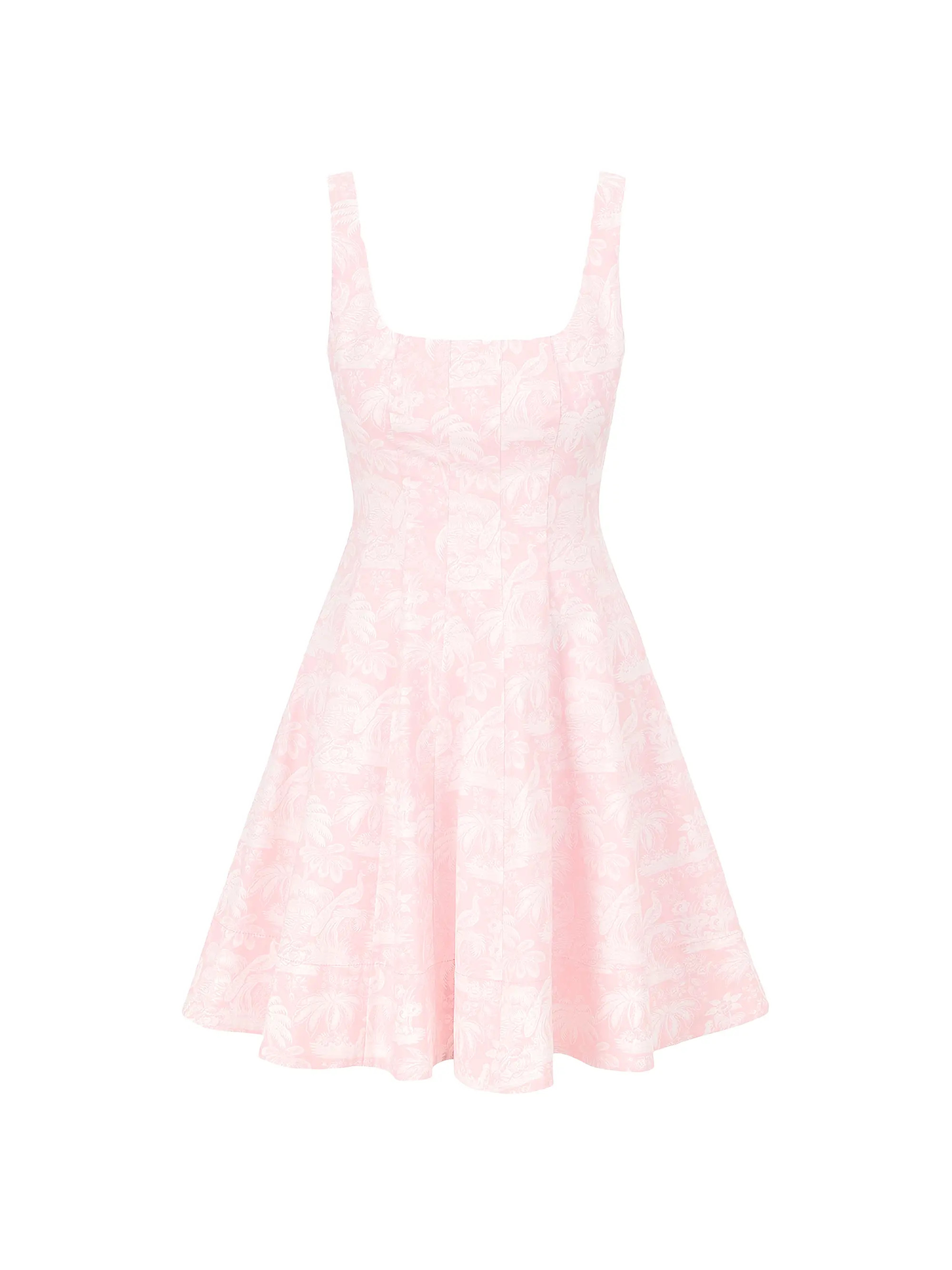 Wells Toile Cotton Poplin Minidress | Saks Fifth Avenue