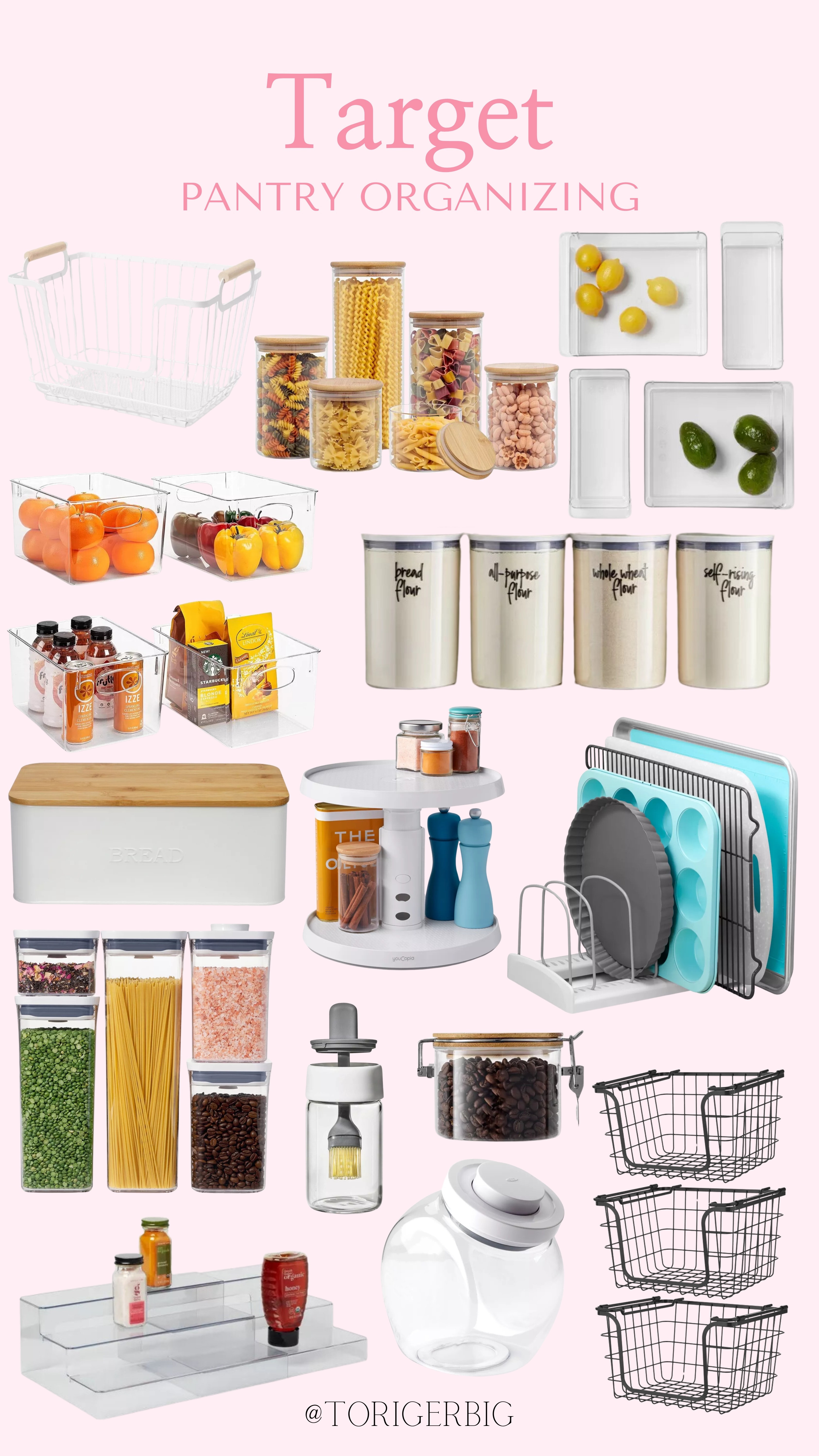 Target must haves for pantry organization #target #organize #pantry  

 #LTKHome #LTKFindsUnder50 #LTKFindsUnder100