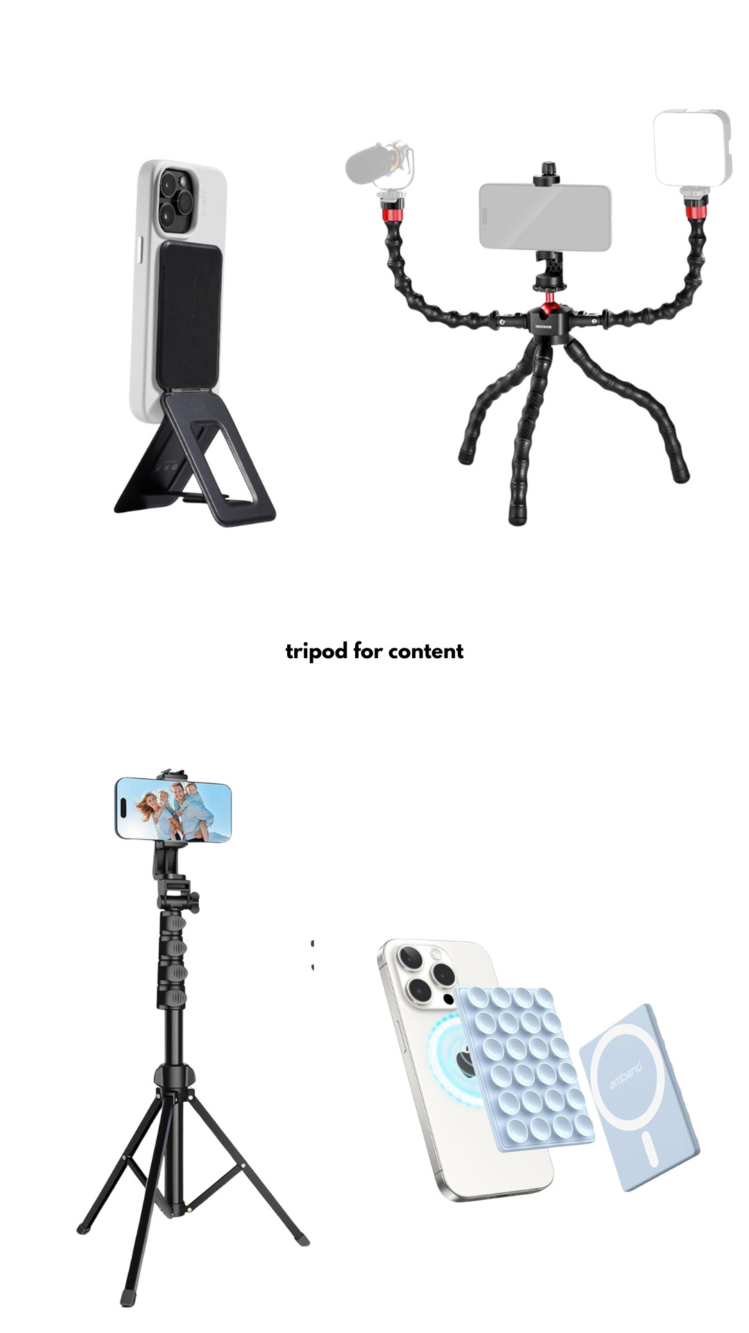 Shopping Cart Wednesday: tripod for content 

 #LTKHome #LTKFindsUnder50