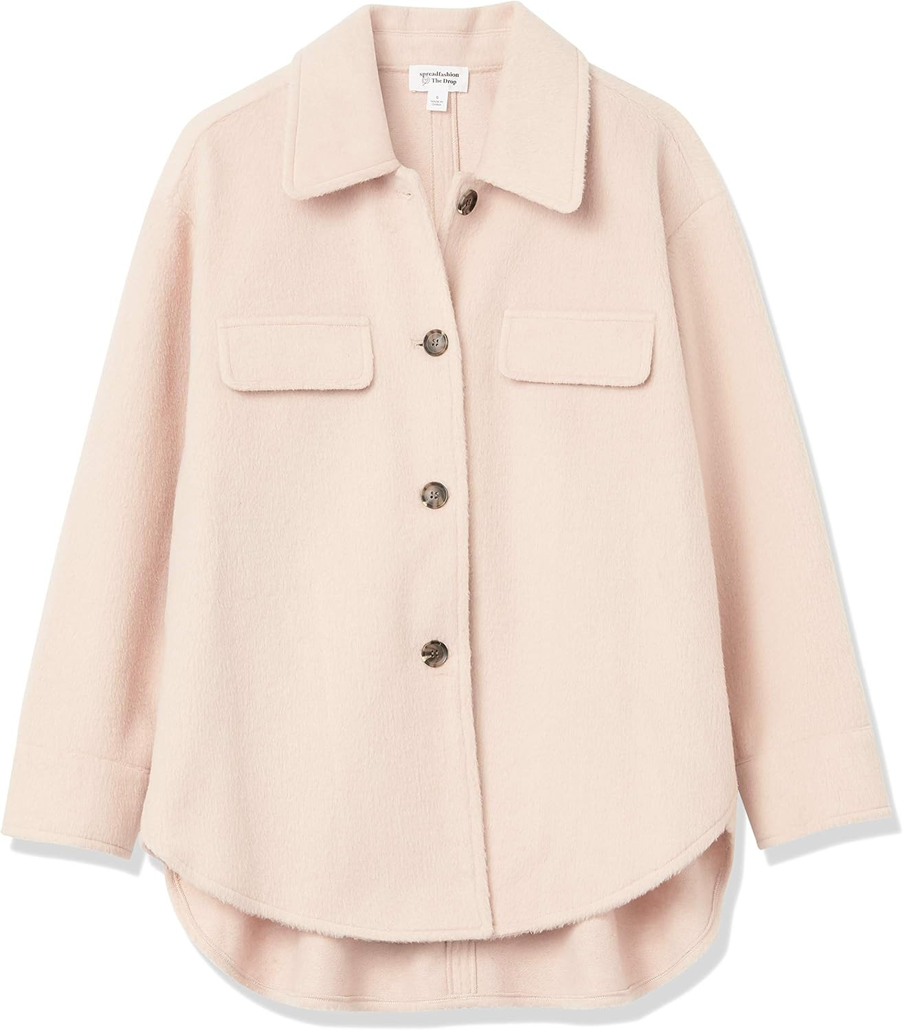 The Drop Women's @spreadfashion Oversized Shirt Jacket | Amazon (US)