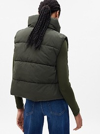 Big Puff Cropped Vest | Gap (US)