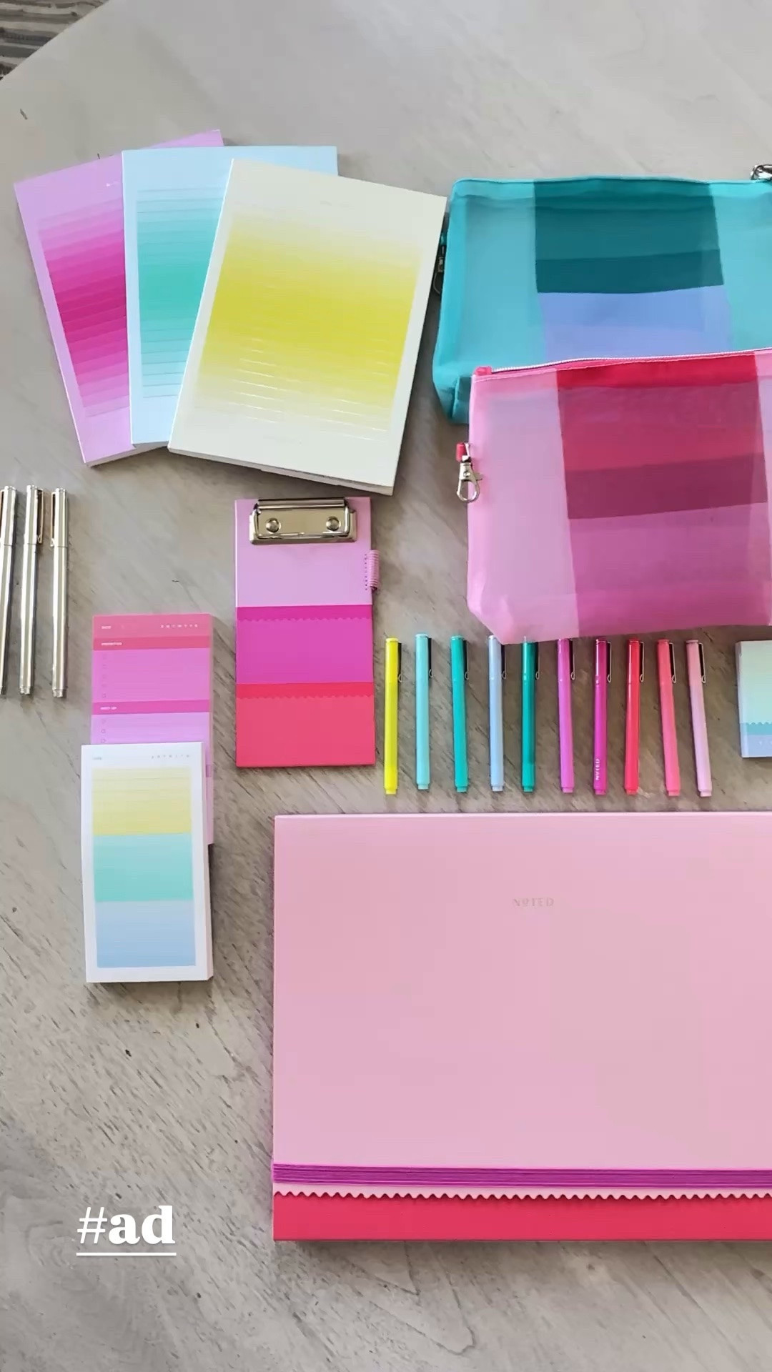 #ad Back-to-school prep is officially underway! 📚✨
One thing that always helps us start the school year off right is getting organized before the chaos begins. Reese has been using the new Noted by Post-it collection to organize her folders, notebooks, reminders, and all the little things that come with a busy school and cheer schedule.
We love how everything coordinates together and makes staying organized feel a little more fun.
Find the Noted by Post-it collection exclusively at Target for a limited time. #TargetPartner #notedbypostit @postit @target