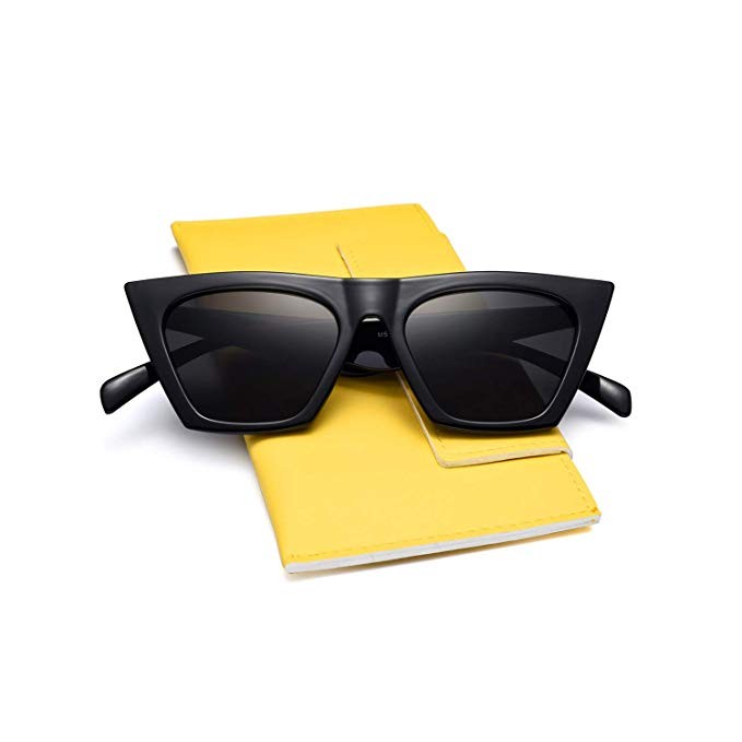 Mosanana Square Cateye Sunglasses for Women Retro Trendy Style 51801 | Amazon (US)