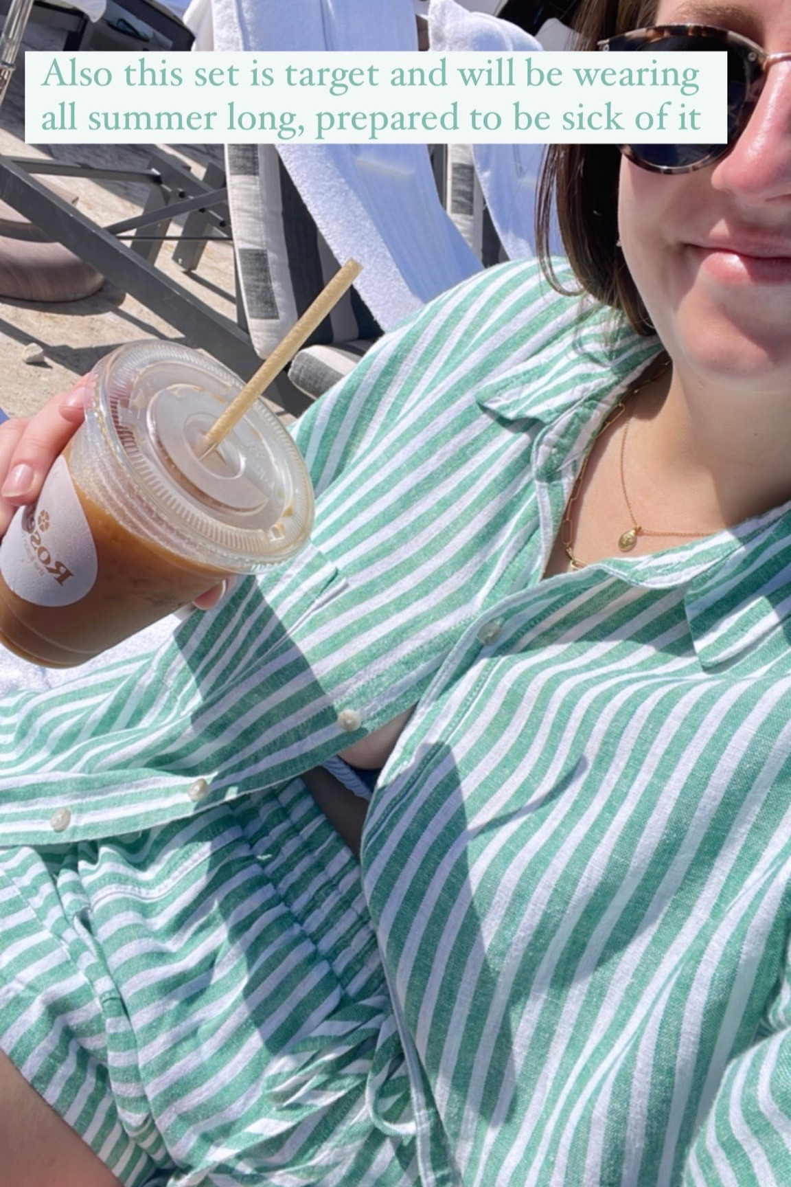 Target set for summer - sized up for a looser fit! 