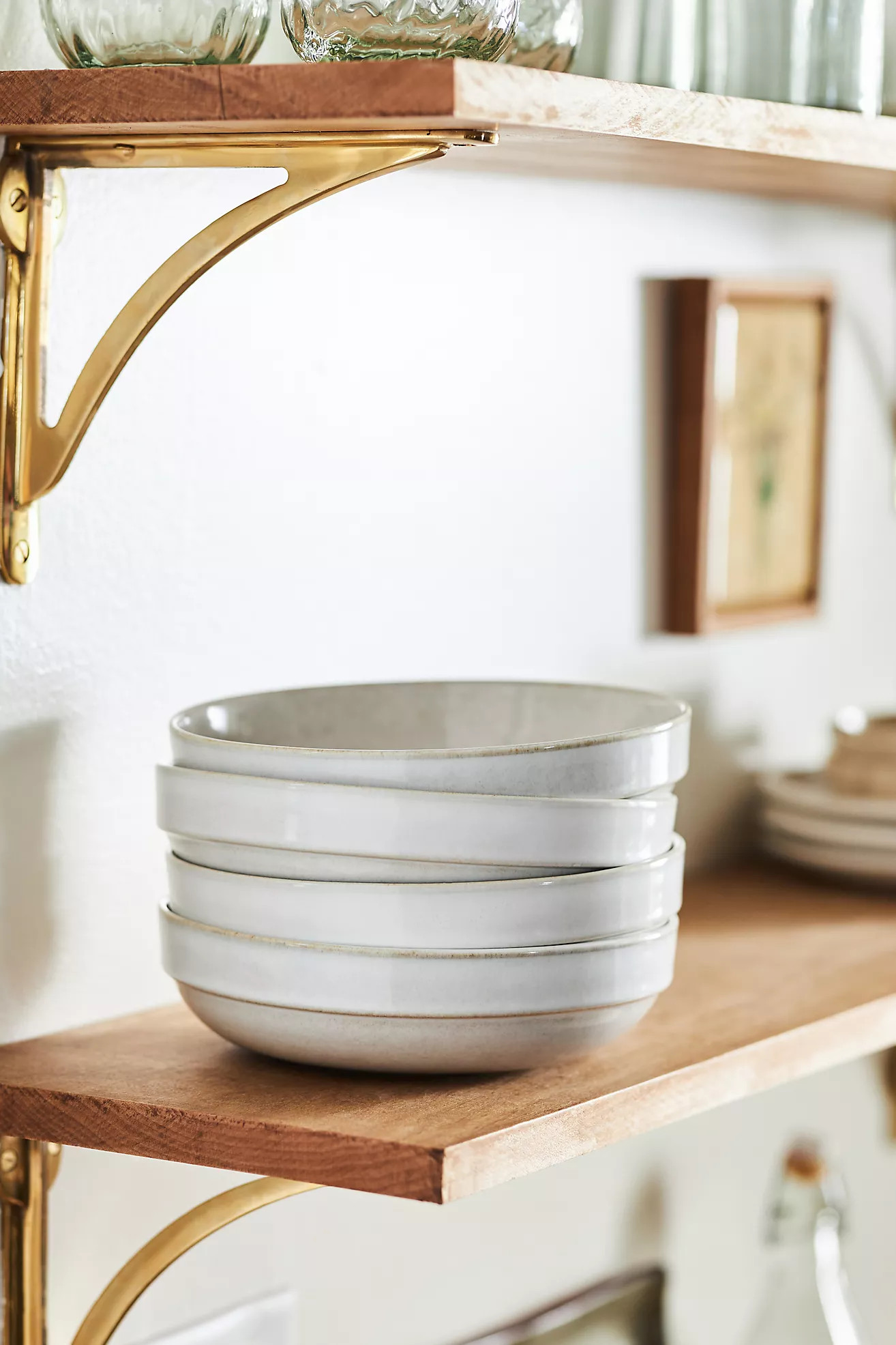 The Rowen Portuguese Stoneware Pasta Bowls, Set of 4 | Anthropologie (US)
