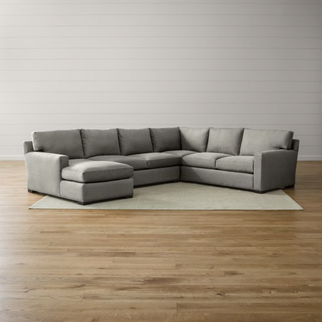 Axis II 4-Piece Sectional Sofa | Crate & Barrel