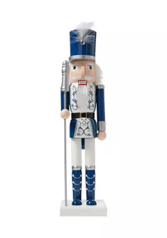 Biltmore® Blue and White Nutcracker Figurine | Belk
