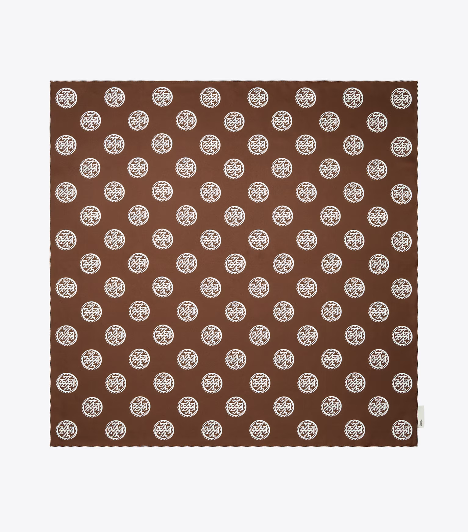 MEDALLION LOGO SILK SQUARE SCARF | Tory Burch (US)